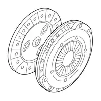 Orig. Renault Kupplungsdruckplatte/scheibe 302054100r