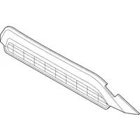 Orig. Toyota Luftgitter Unten