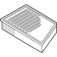 Orig. Land Rover Luftfiltereinsatz 161844