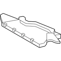 Orig. Toyota Luftleitblech Unten 532950h040