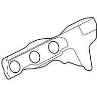 Orig. Land Rover Auspuffkr&uuml;mmerdichtung 1. Reihe Lr116110