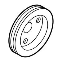 Orig. Hyundai Zusatz Riemenscheibe Kurbelwelle 252872a010