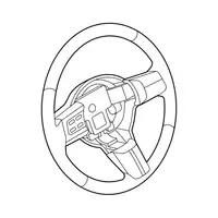 Orig. Mazda Lederlenkrad F&uuml;r Airbag Bckn32982a