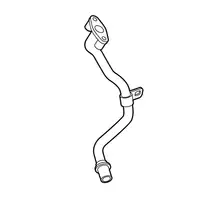 Orig. Renault &Ouml;lr&uuml;cklaufleitung Turbo 151981854r