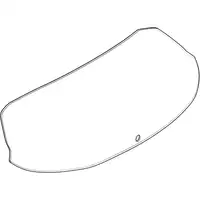 Orig. Mazda Heckscheibe Heizbar/get&ouml;nt Kjn4639309d