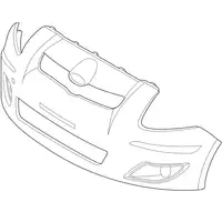 Orig. Toyota Stossf&auml;nger Verkleidung