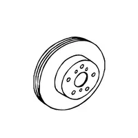 Orig. Toyota Bremsscheibe 435120d010