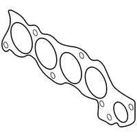 Orig. Toyota Auspuffkr&uuml;mmerdichtung 1717324010