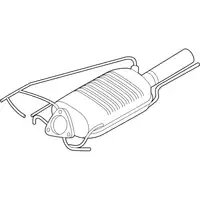 Orig. Land Rover Katalysator Partikelfilter Lr134916