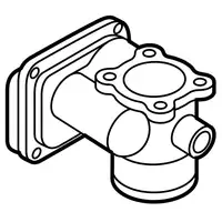 Orig. Toyota Drosselklappenstutzen 261000r020