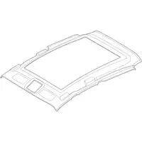 Orig. Renault Himmel Mit Glasdachausschnitt 739103860r