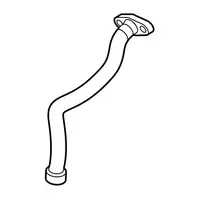 Orig. Renault &Ouml;lr&uuml;cklaufleitung Turbo 151989505r