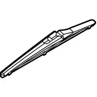 Orig. Mazda Scheibenwischerblatt Hinten Kd47673309s