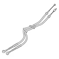 Orig. Mazda Seilzugsatz Kb7w46500b