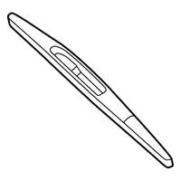 Orig. Toyota Scheibenwischerblatt Hinten 8524247040