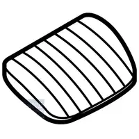 Orig. Jaguar Belag Bremspedal