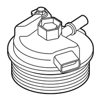 Orig. Toyota Kraftstoffiltergeh&auml;usedeckel