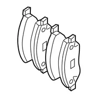 Orig. Land Rover Bremsklotzsatz Lr134693