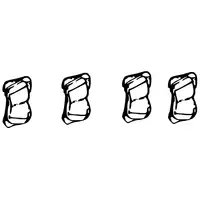 Orig. Toyota Bremsklotzsatz