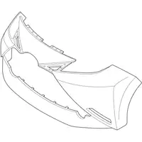 Orig. Toyota Stossf&auml;nger Verkleidung