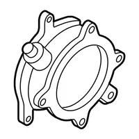 Orig. Mazda Pumpe Nw-verstelleinheit Pe02124z0b