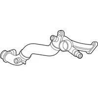 Orig. Renault Schlauch Umf&uuml;hrungsleit./wasserpumpe 210473278r