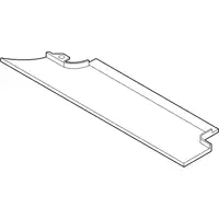 Orig. Mazda Luftleitblech Unten 1m0050911
