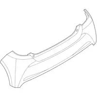 Orig. Toyota Stossf&auml;ngerverkleidung 521590u917