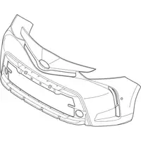 Orig. Toyota Stossf&auml;nger Verkleidung 5211947950