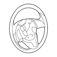 Orig. Mazda Lenkrad F&uuml;r Airbag B63e32982b02