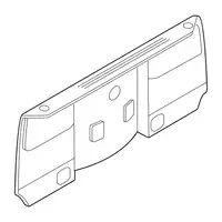 Orig. Toyota Heckblech 583070h030