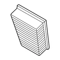 Orig. Renault Luftfiltereinsatz 7711945847