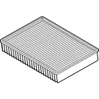 Orig. Renault Luftfiltereinsatz 165464pm0a