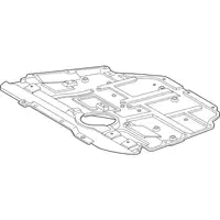 Orig. Toyota Motorschutzblech 51410f4100