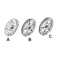 Orig. Fiat Raddeckel Vorn 1358879080