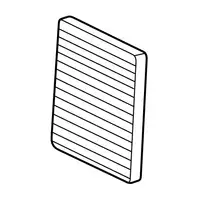 Orig. Renault Luftfiltereinsatz 165467fv0a