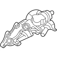 Orig. Renault Thermostatgeh&auml;use Mit Thermostat 110601560r