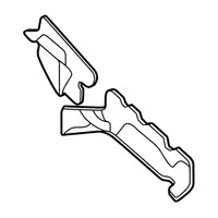 Orig. Renault Halter Satz 620504350r