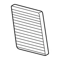 Orig. Renault Luftfiltereinsatz 16546hv80a