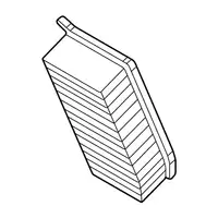 Orig. Renault Luftfiltereinsatz 165466859r