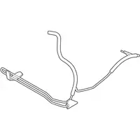 Orig. Renault R&uuml;cklaufleitung Servolenkung 497250237r