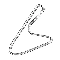 Orig. Mazda Hauptriemen Y65015909a