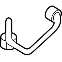 Orig. Renault Dieseleinspritzleitung Zyl. 3 166805506r