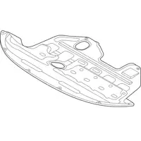 Orig. Hyundai Motorschutzblech 29110d7100