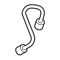 Orig. Renault Einspritzleitung 166848796r