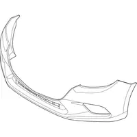 Orig. Mazda Stossf&auml;nger Verkleidung B63d50031bbb