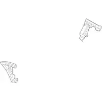 Orig. Renault Stossf&auml;ngerhaltersatz 7701478200