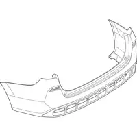 Orig. Hyundai Stossf&auml;ngerverkleidung 86611g4200