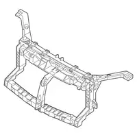 Orig. Renault Frontblech Komplett 625001299r