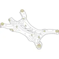 Orig. Mazda Hinterachstr&auml;ger Kd352880xh